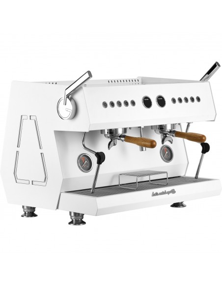 2 Group Premium Commercial Espresso Coffee Machine 678 × 528 × 550 mm White | Stalwart DA-LAFRANCO110