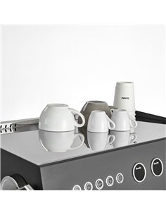 2 Group Premium Commercial Espresso Coffee Machine 678 × 528 × 550 mm Dusky Grey | Stalwart DA-LAFRANCO112 2