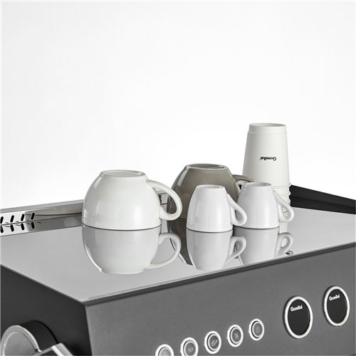 2 Group Premium Commercial Espresso Coffee Machine 678 × 528 × 550 mm Dusky Grey | Stalwart DA-LAFRANCO112