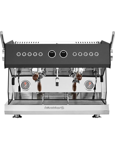 2 Group Premium Commercial Espresso Coffee Machine 678 × 528 × 550 mm Dusky Grey | Stalwart DA-LAFRANCO112