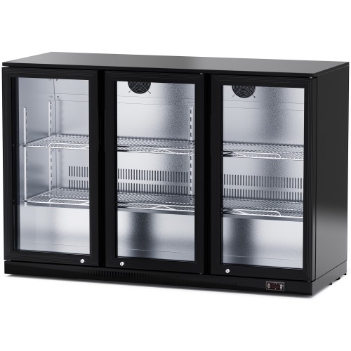 Back Bar Beer Cooler 3 Hinged Doors...