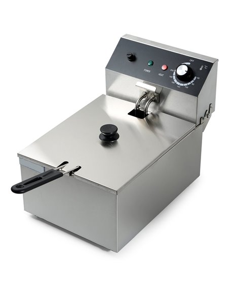 Commercial Fryer Single Electric 6 litre 2.5kW Countertop | DA-HEF81
