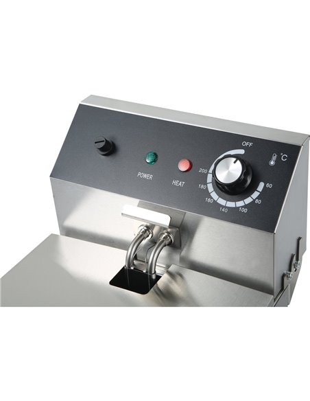Commercial Fryer Single Electric 6 litre 2.5kW Countertop | DA-HEF81
