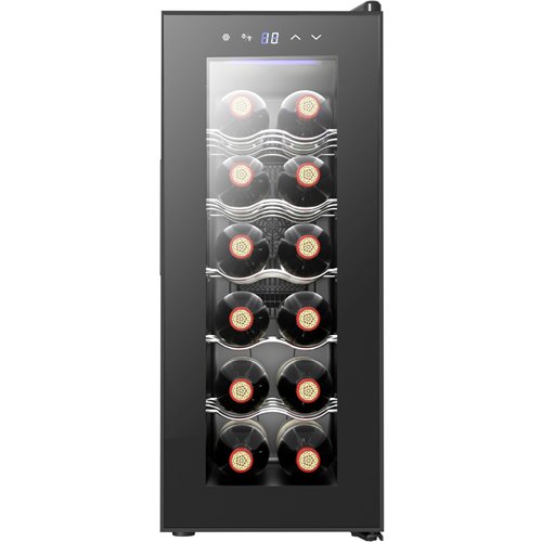 Commercial Wine Cooler Glass Door 12 Bottles 34L 265 x 515 x 645 mm | Stalwart DA-BCW36A