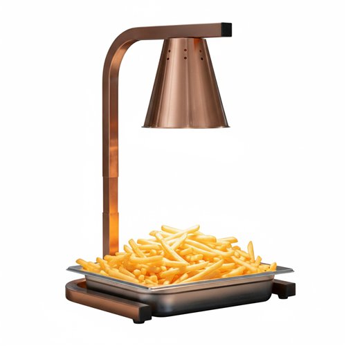 Commercial Food Warmer GN1/2 – 1 Heating Lamp 230×560×305 mm 250W Gold| Stalwart DA-EWL03G1