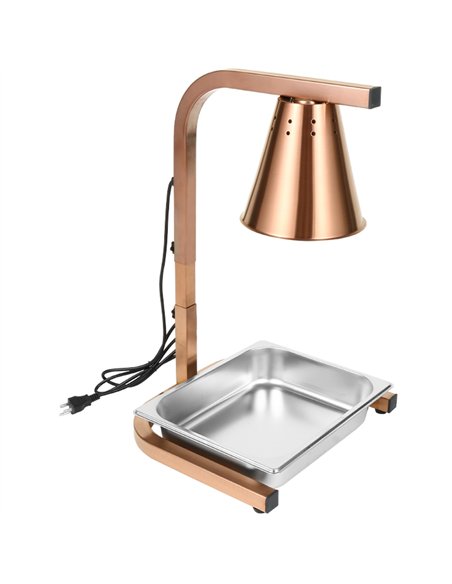Commercial Food Warmer GN1/2 – 1 Heating Lamp 230×560×305 mm 250W Gold| Stalwart DA-EWL03G1