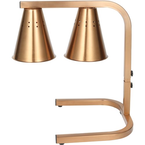 Commercial Food Warmer GN1/2 – 2 Heating Lamps 430×560×305 mm 500W Gold| Stalwart DA-EWL03G2