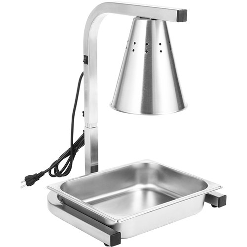 Commercial Food Warmer GN1/2 – 1 Heating Lamp 230×560×305 mm 250W Silver| Stalwart DA-EWL03S1
