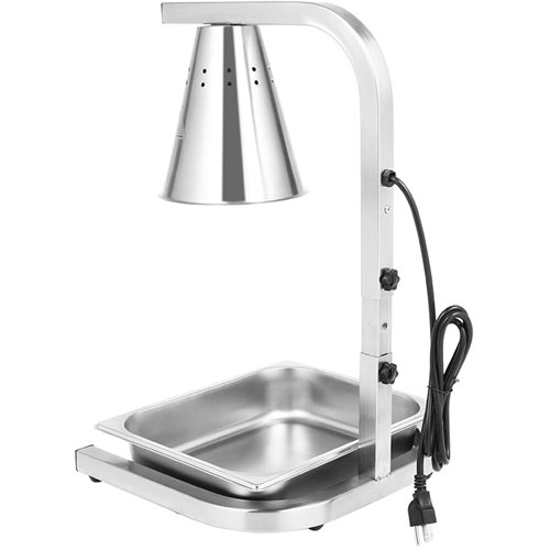 Commercial Food Warmer GN1/2 – 1 Heating Lamp 230×560×305 mm 250W Silver| Stalwart DA-EWL03S1