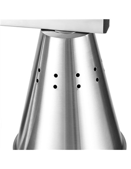 Commercial Food Warmer GN1/2 – 1 Heating Lamp 230×560×305 mm 250W Silver| Stalwart DA-EWL03S1