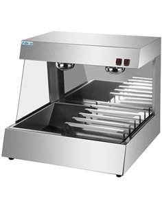 Commercial Counter Top Chip Display Warmer 800×710×685mm | Stalwart DA-HCW8