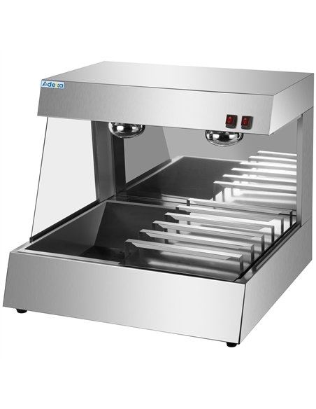 Commercial Counter Top Chip Display Warmer 800×710×685mm | Stalwart DA-HCW8