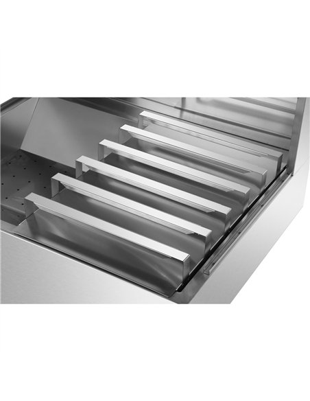 Commercial Counter Top Chip Display Warmer 800×710×685mm | Stalwart DA-HCW8