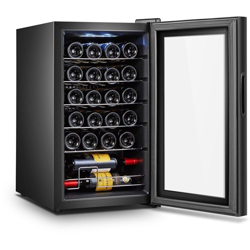 Commercial Wine Cooler 24 Bottles 430 x 450 x 740mm 70L| Stalwart DA-JC70A