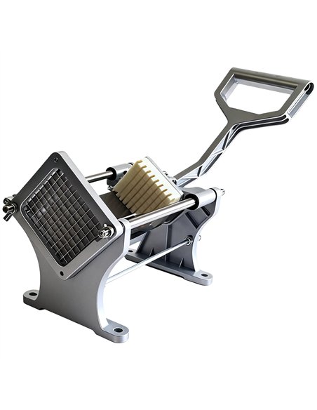 Professional Manual Chip Cutter &amp Vegetable Cutter Stainless Steel 3 Blade Sizes 7mm 10mm 15mm | Stalwart DA-ST1SON