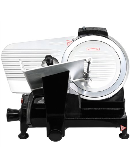 Premium Commercial Meat Slicer 12''/300mm Aluminium Body with Black Coating 635×525×490mm | Stalwart DA-SY300ABLACK