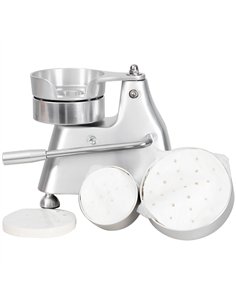 Commercial Deluxe 3 in 1 Hamburger Press Machine 100/130/150mm Mechanical Control | Stalwart DA-SYH3IN1L 2