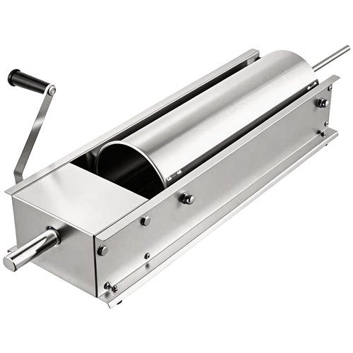 Commercial 7L Manual Sausage Stuffer Horizontal Stainless Steel 4 Nozzles 16–38mm | Stalwart DA-TG7L