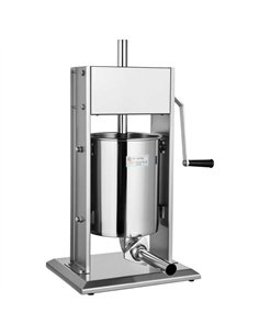 Commercial 3L Manual Sausage Stuffer Vertical Stainless Steel 4 Nozzles 16–38mm | Stalwart DA-TV3L