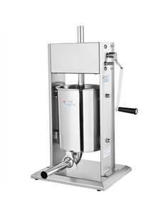 Commercial 5L Manual Sausage Stuffer Vertical Stainless Steel 4 Nozzles 16–38mm | Stalwart DA-TV5L