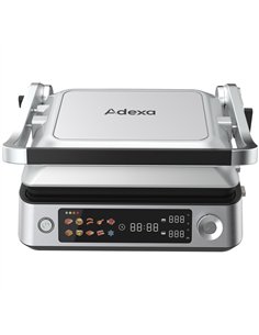 Professional Smart Contact Electric Grill with Non-Stick 23×29cm Plates 2200W 372×355×181mm | Stalwart DA-TCCK104