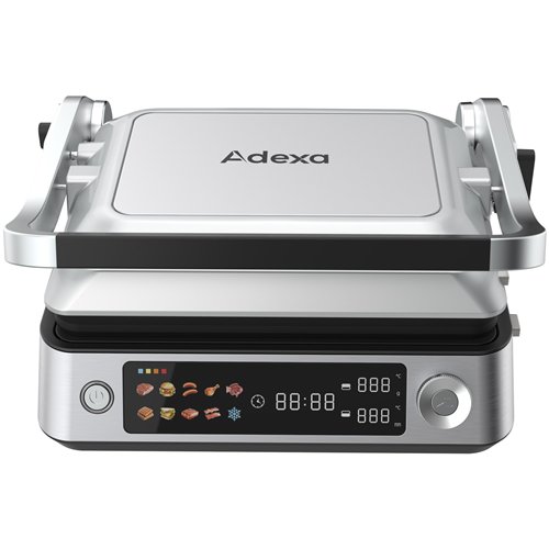 Professional Smart Contact Electric Grill with Non-Stick 23×29cm Plates 2200W 372×355×181mm | Stalwart DA-TCCK104