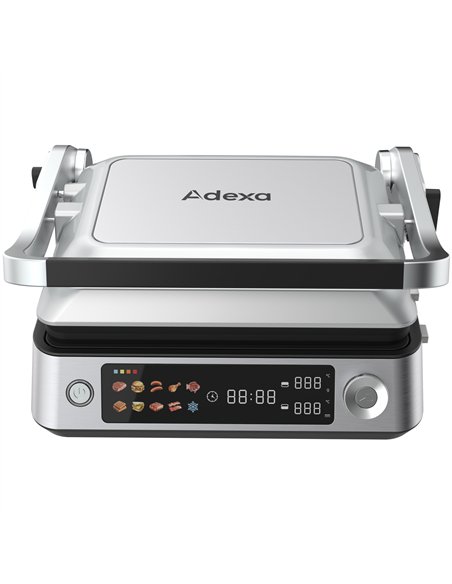 Professional Smart Contact Electric Grill with Non-Stick 23×29cm Plates 2200W 372×355×181mm | Stalwart DA-TCCK104