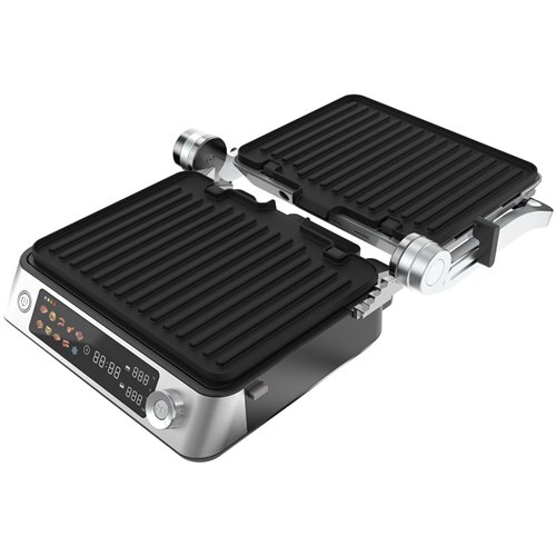 Professional Smart Contact Electric Grill with Non-Stick 23×29cm Plates 2200W 372×355×181mm | Stalwart DA-TCCK104