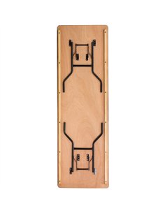 Folding Banquet Catering Table 8ft Plywood 2430x760x760mm | Stalwart DA-AOX222 2