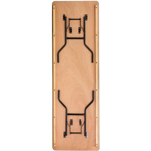 Folding Banquet Catering Table 8ft Plywood 2430x760x760mm | Stalwart DA-AOX222