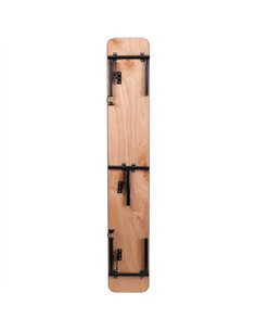 Folding Bar Top Table 6ft Plywood 1830x300x300mm | Stalwart DA-AOX224 2