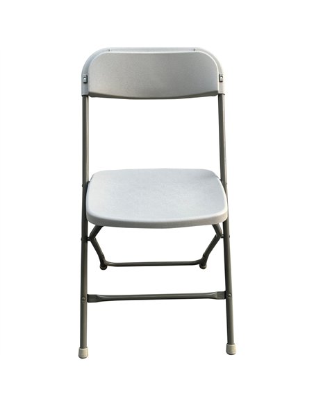 Foldable Chair Steel Beige | Stalwart DA-AOX236