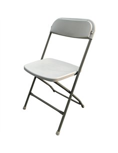 Foldable Chair Steel Beige | Stalwart DA-AOX236 2
