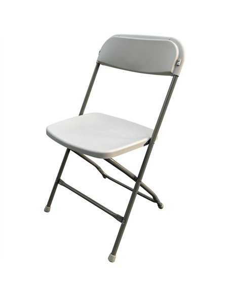Foldable Chair Steel Beige | Stalwart DA-AOX236