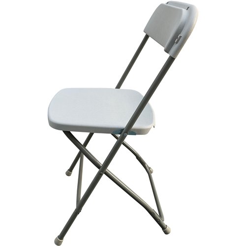 Foldable Chair Steel Beige | Stalwart DA-AOX236
