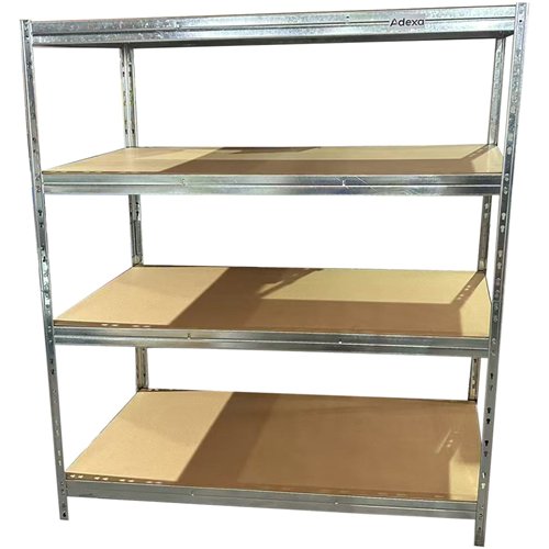 4-Tier Galvanized Heavy‑Duty Shelving Unit – 300 kg per Shelf | Stalwart DA-KRT37