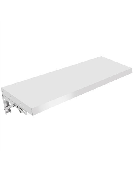 Commercial Stainless Steel Foldable Wall Mounted Shelf 600x300x230mm | Stalwart DA-RTW40630