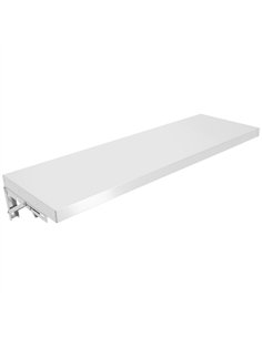 Commercial Stainless Steel Foldable Wall Mounted Shelf 900x300x230mm | Stalwart DA-RTW40930