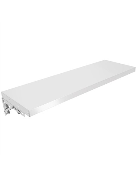 Commercial Stainless Steel Foldable Wall Mounted Shelf 900x300x230mm | Stalwart DA-RTW40930