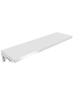 Commercial Stainless Steel Foldable Wall Mounted Shelf 1400x300x230mm | Stalwart DA-RTW41430