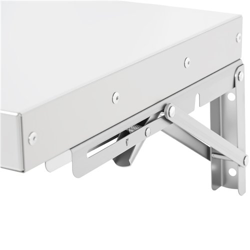 Commercial Stainless Steel Foldable Wall Mounted Shelf 2000x300x230mm | Stalwart DA-RTW42030