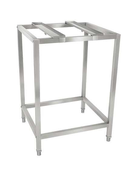 Stainless Steel Oven Stand Frame with Movable Holding Rail 595x535x850mm | Stalwart DA-WAN106