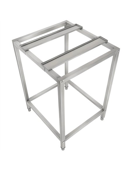 Stainless Steel Oven Stand Frame with Movable Holding Rail 595x535x850mm | Stalwart DA-WAN106