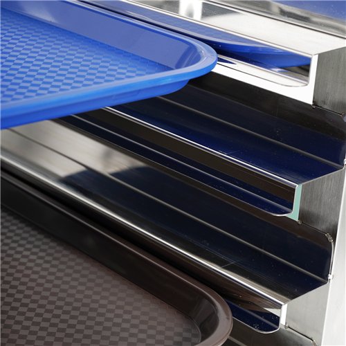 Stainless Steel Oven Stand with Dual Tray Rails 980x700x745mm | Stalwart DA-WAN112