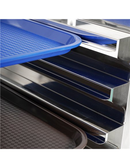 Stainless Steel Oven Stand with Dual Tray Rails 980x700x745mm | Stalwart DA-WAN112