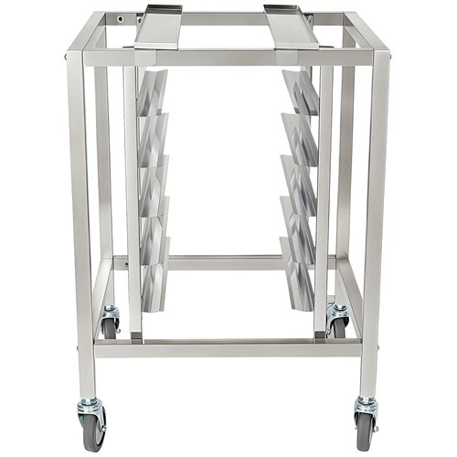 Stainless Steel Oven Stand Frame with 5 Tier GN2/3 &amp GN1/2 Rails 595x535x850mm | Stalwart DA-WAN116