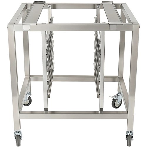 Stainless Steel Oven Stand with GN1/1 Rails 770x650x850mm | Stalwart DA-WAN118