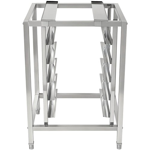 Stainless Steel Oven Stand with 5 Tier GN2/3 &amp GN1/2 Rails 595x535x850mm | Stalwart DA-WAN108
