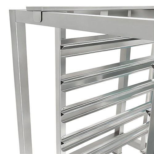 Stainless Steel Oven Stand with GN1/1 Rails 770x650x850mm | Stalwart DA-WAN110