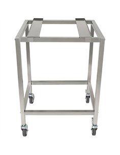 Stainless Steel Oven Stand Frame with Movable Holding Rail 595x535x850mm | Stalwart DA-WAN114